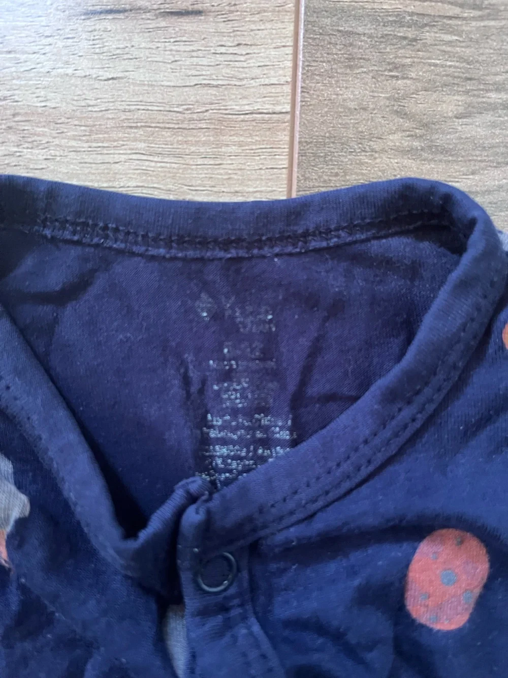 Kyte Baby OG space snap footie romper